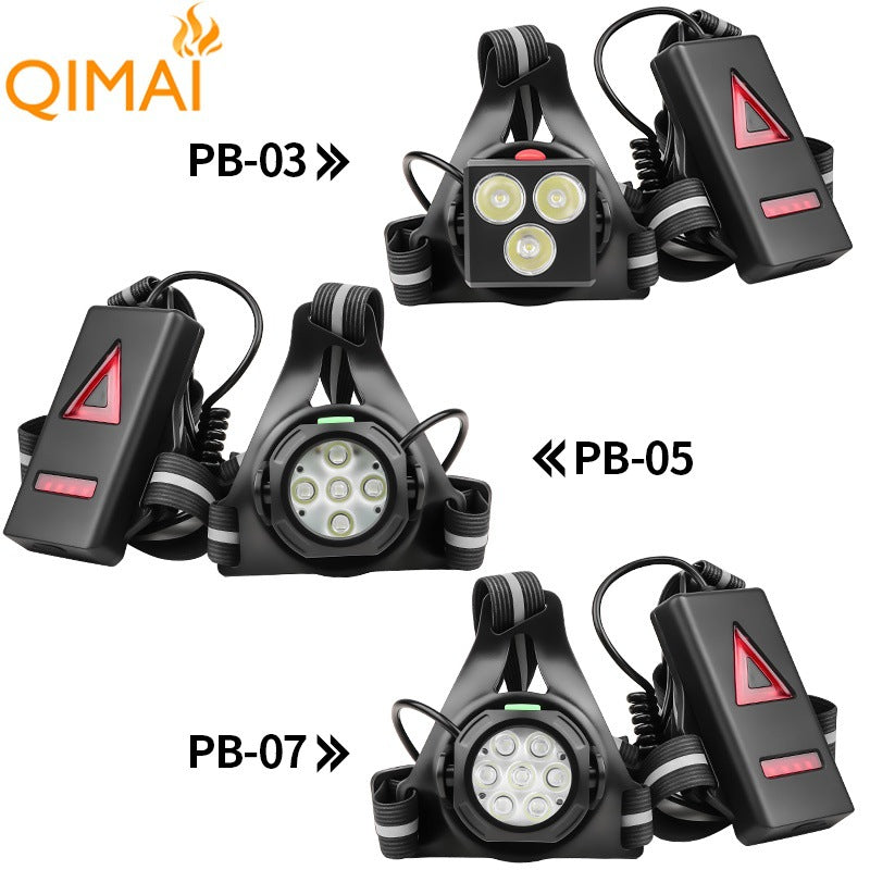 Wearable chest running light Lotus Rain