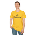 Runner Graphic T‑Shirt — Minimal Lotus Logo Running Tee