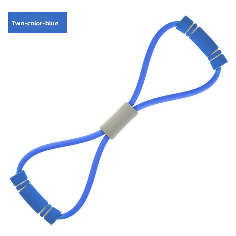 8-Shaped Fitness Tensioner for Arm and Shoulder Workout Lotus Rain