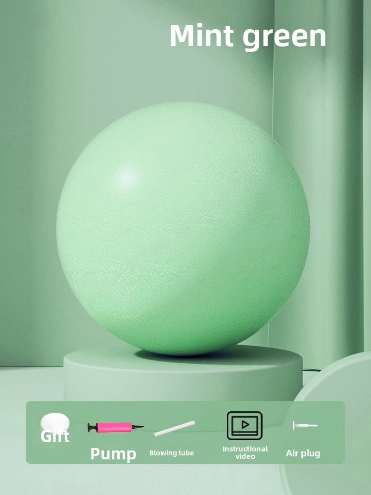 Inflatable Yoga Exercise Ball for Pilates and Core Training Lotus Rain