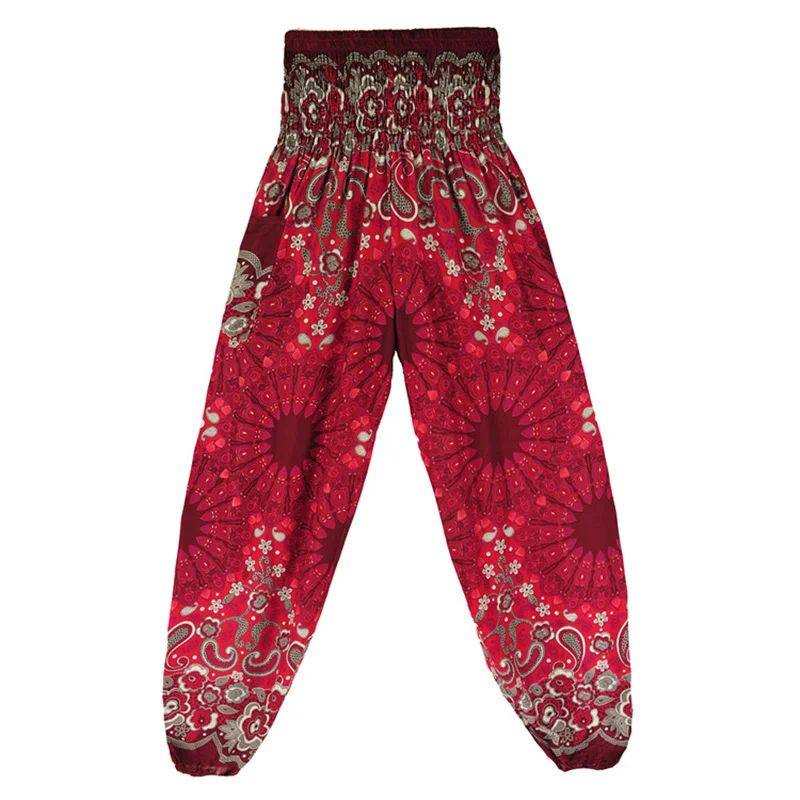 yoga pants Lotus Rain Vibrant bohemian patterns