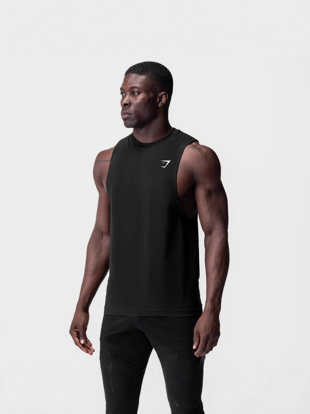 Mens Gym Fitness Sleeveless Vest Lotus Rain