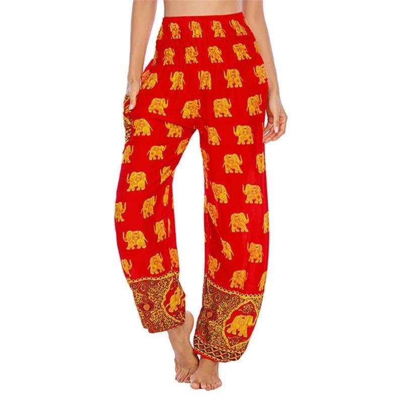 yoga pants Lotus Rain Vibrant bohemian patterns