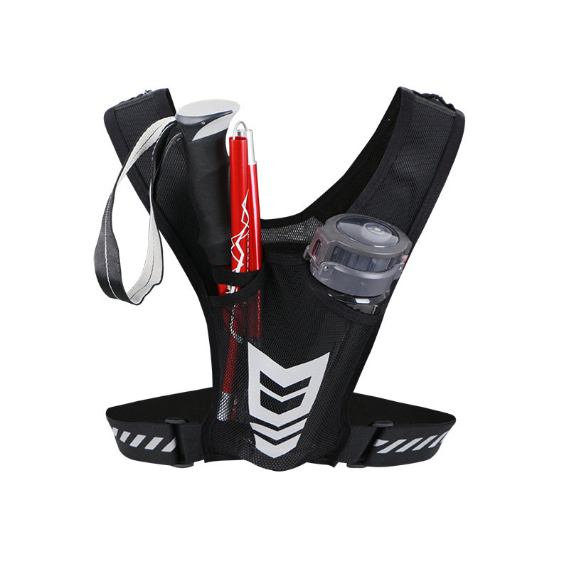 Reflective Sports Running Vest Lotus Rain