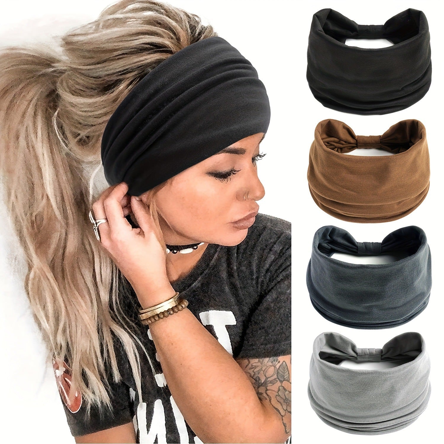 Sports Headband Lotus Rain