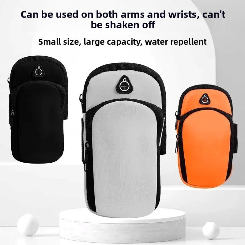 Running Mobile Phone Arm Bag Lotus Rain