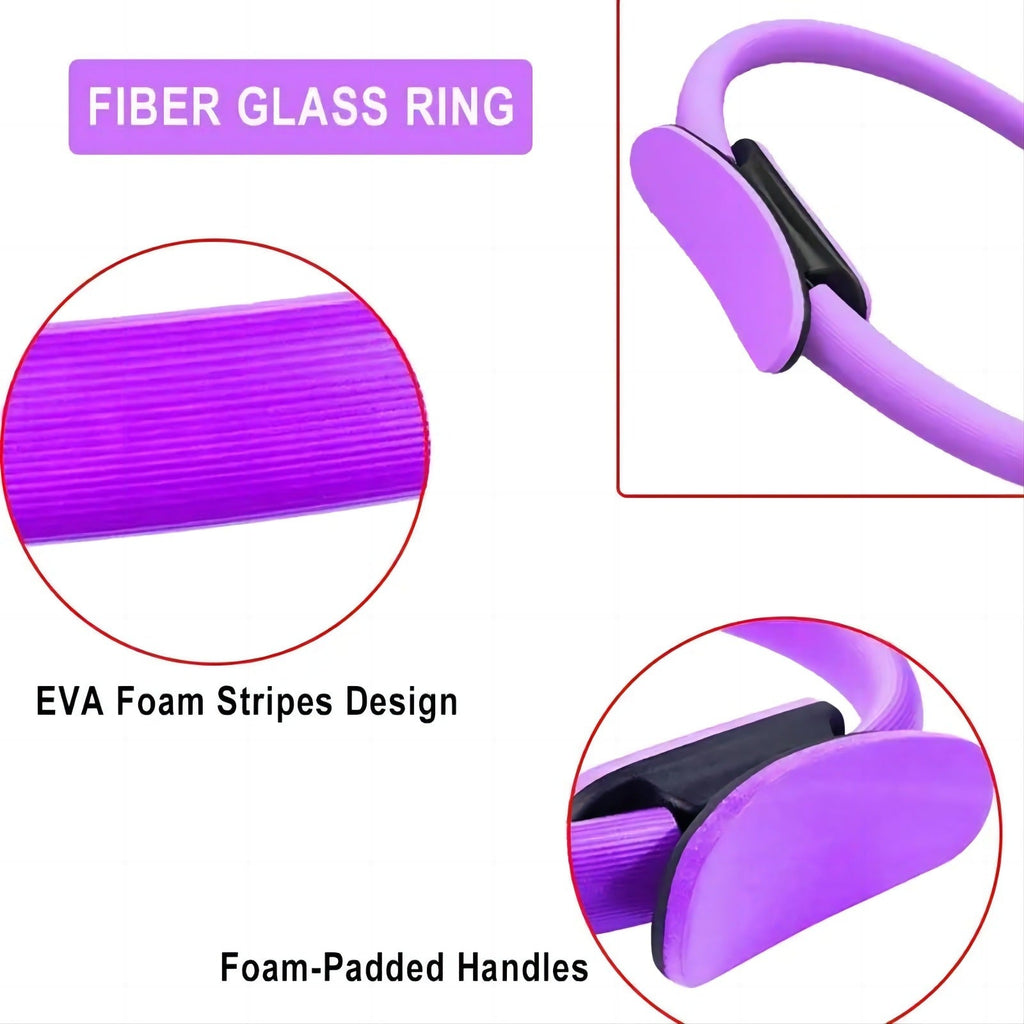 Pilates Resistance Ring Lotus Rain