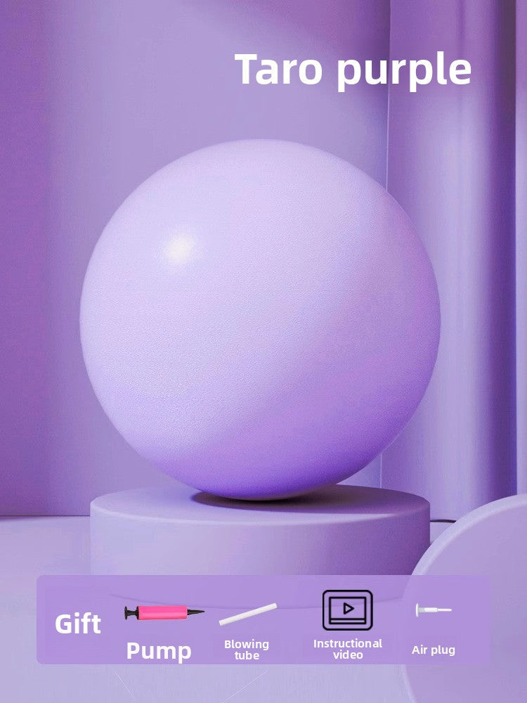 Inflatable Yoga Exercise Ball for Pilates and Core Training Lotus Rain