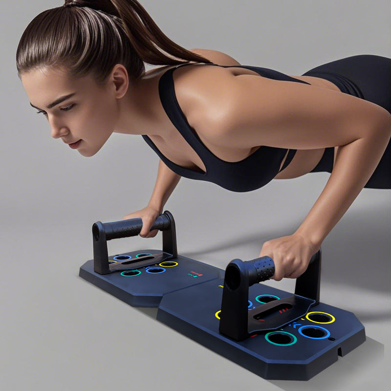 Multifunctional Portable Push-Up Training Board with Accessories Lotus Rain