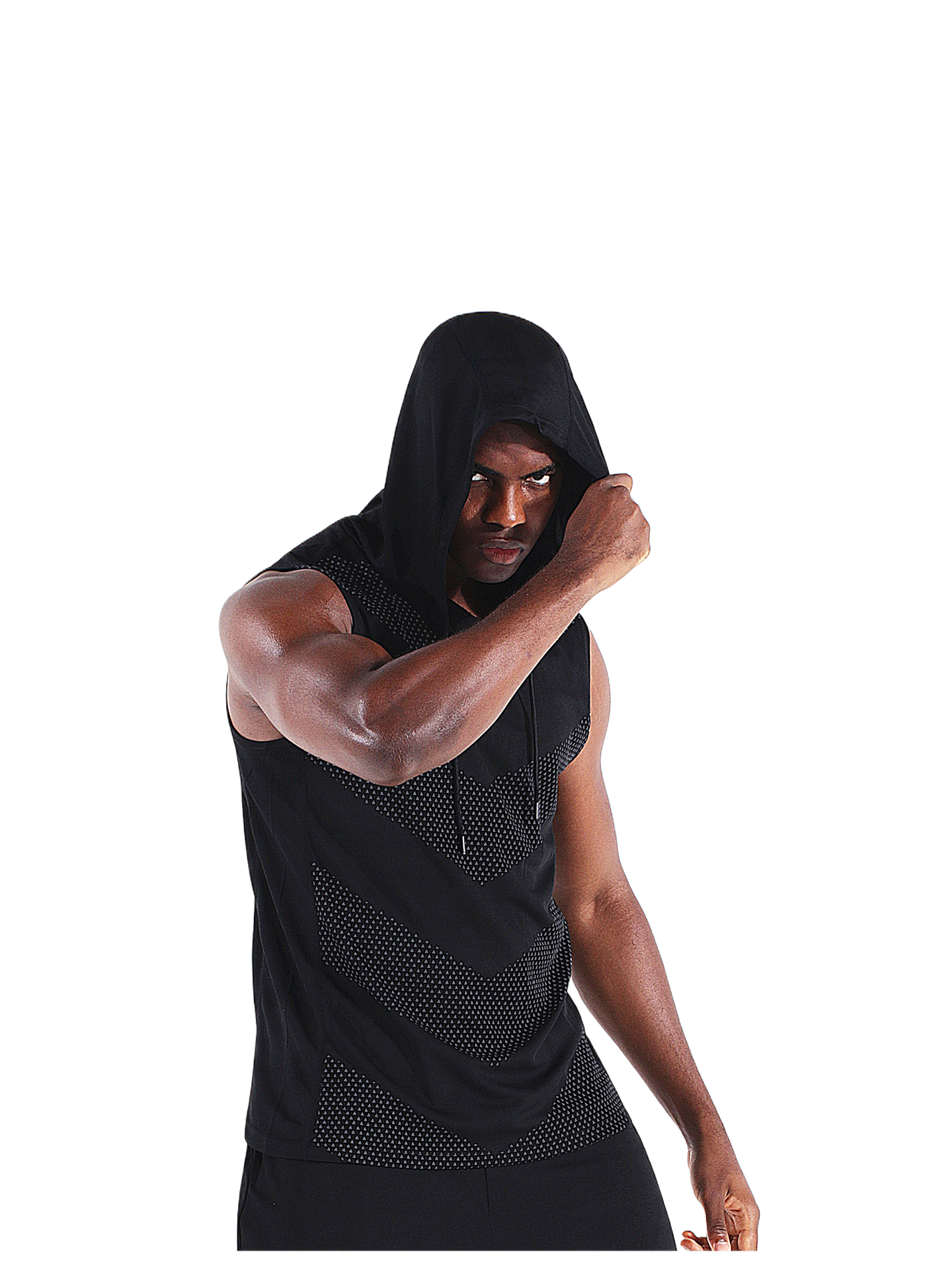 Mens Sports Vest Lotus Rain