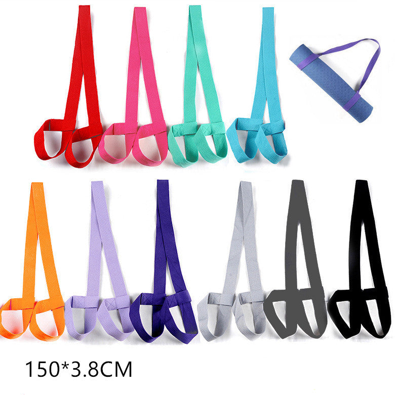 Yoga Mat Strap Lotus Rain