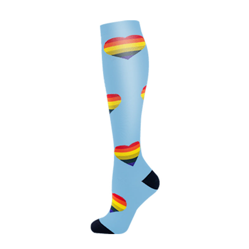 Sports Compression Socks for Running and Calves Lotus Rain
