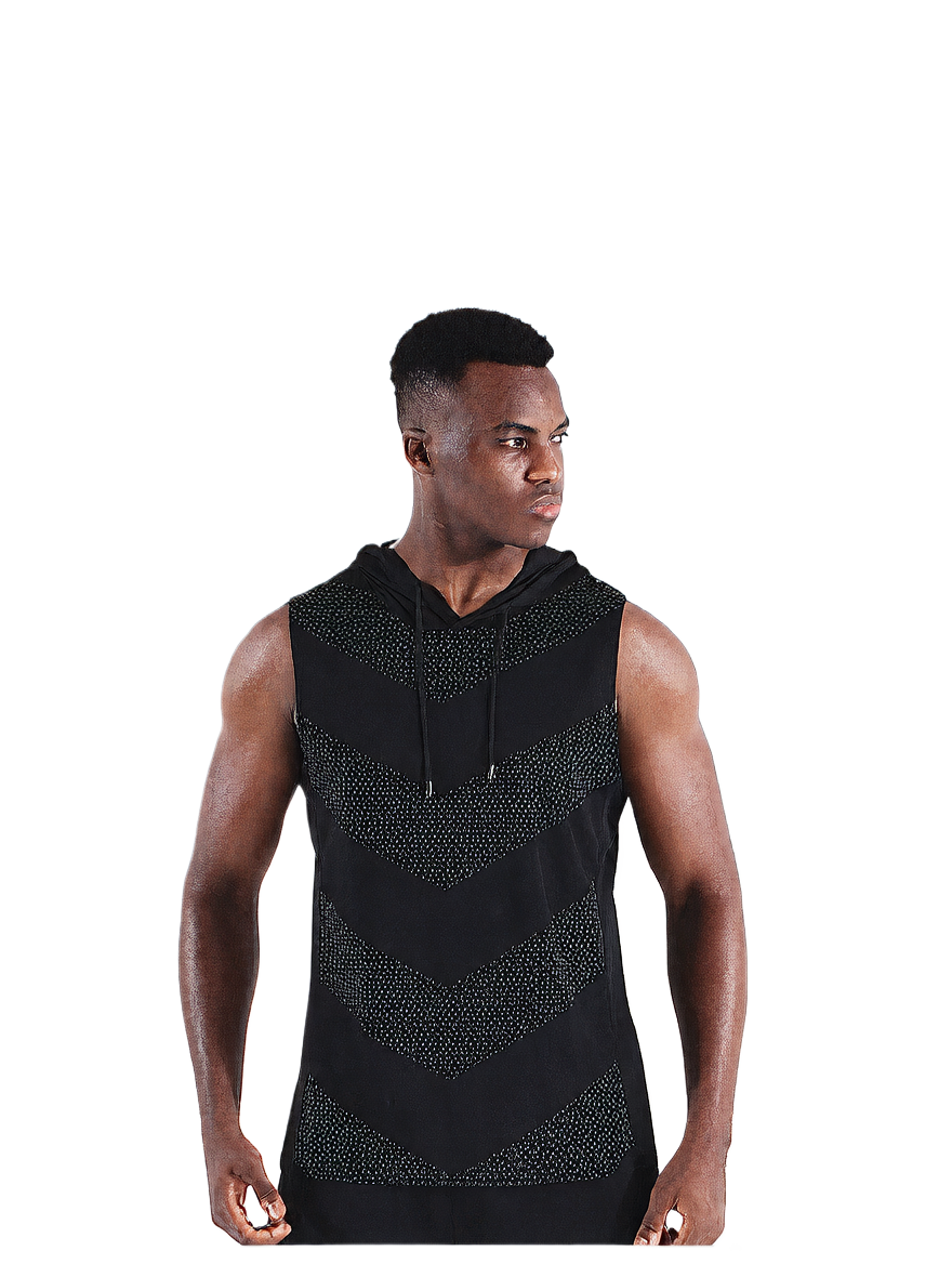 Mens Sports Vest Lotus Rain