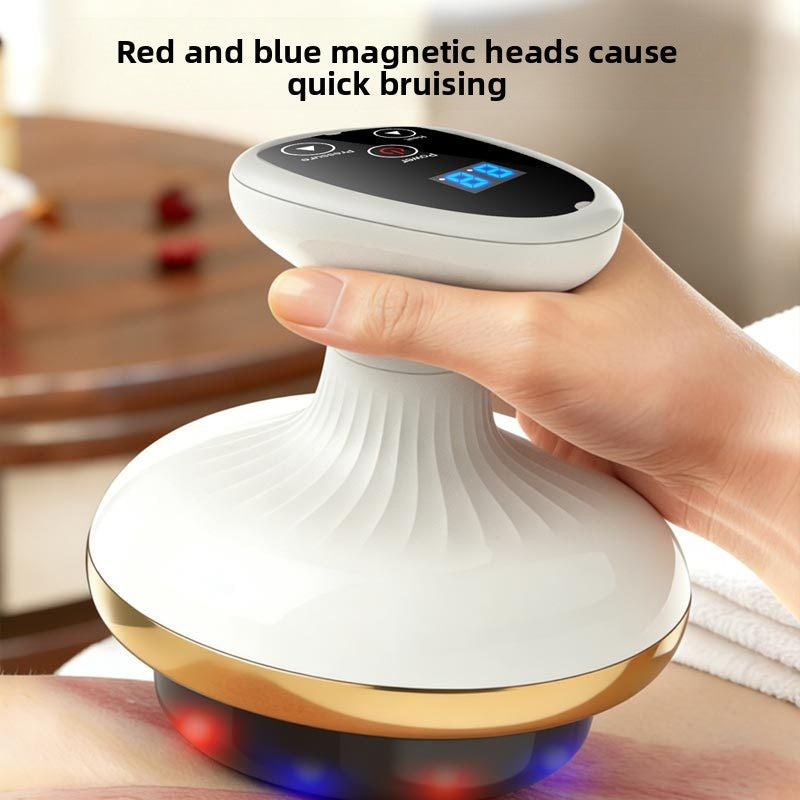 Electric Scraping Massage Device with Temperature Control Lotus Rain