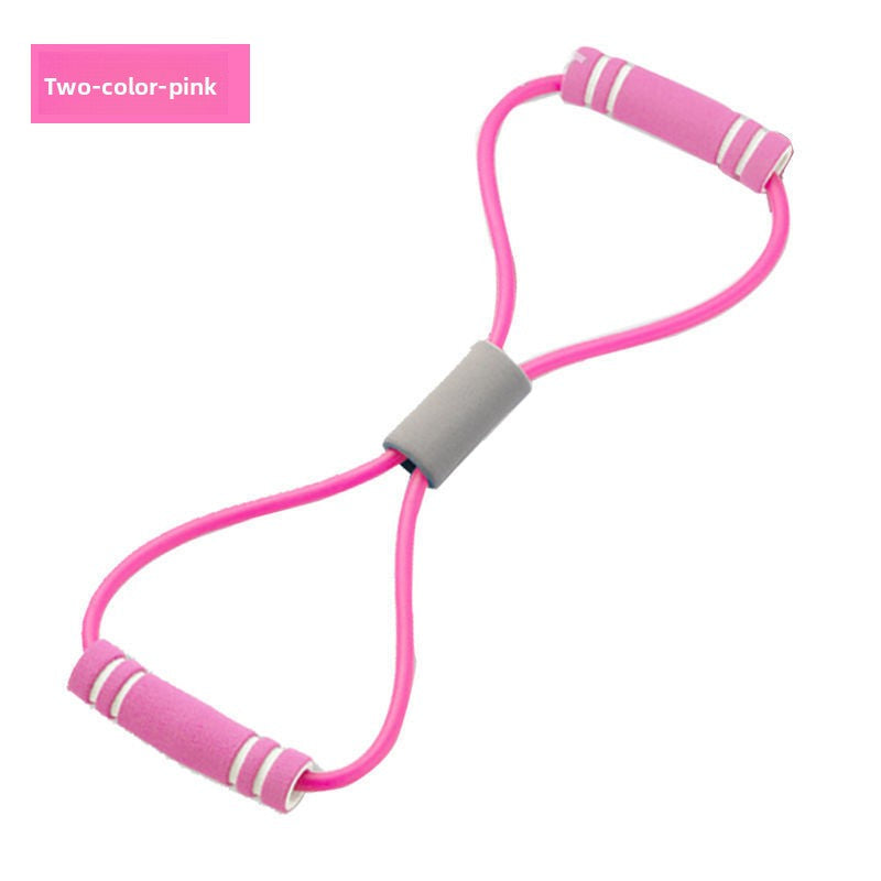 8-Shaped Fitness Tensioner for Arm and Shoulder Workout Lotus Rain
