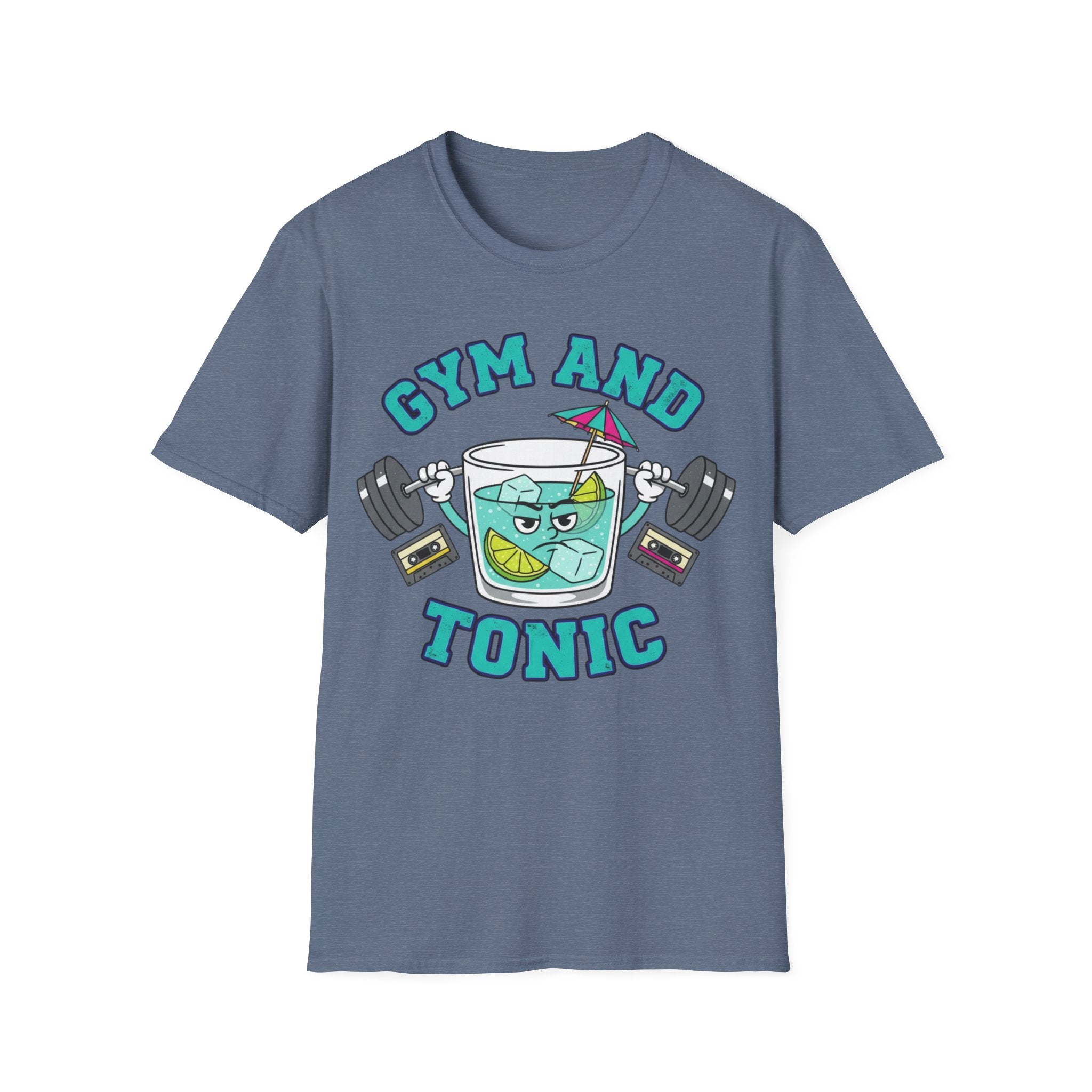 Gym and Tonic T-Shirt — Funny Fitness Cocktail Tee