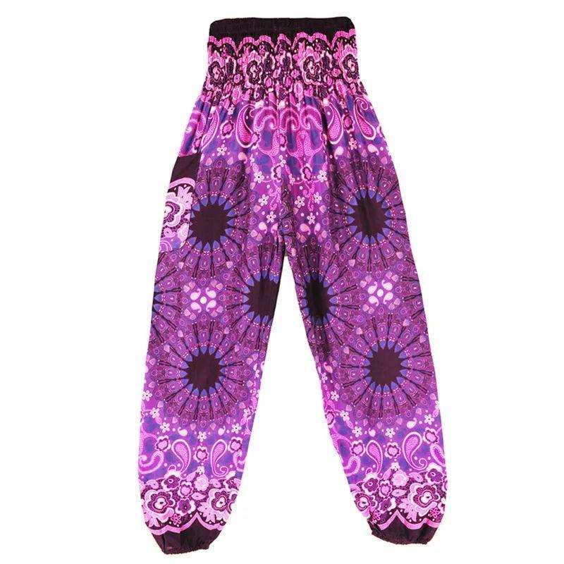 yoga pants Lotus Rain Vibrant bohemian patterns