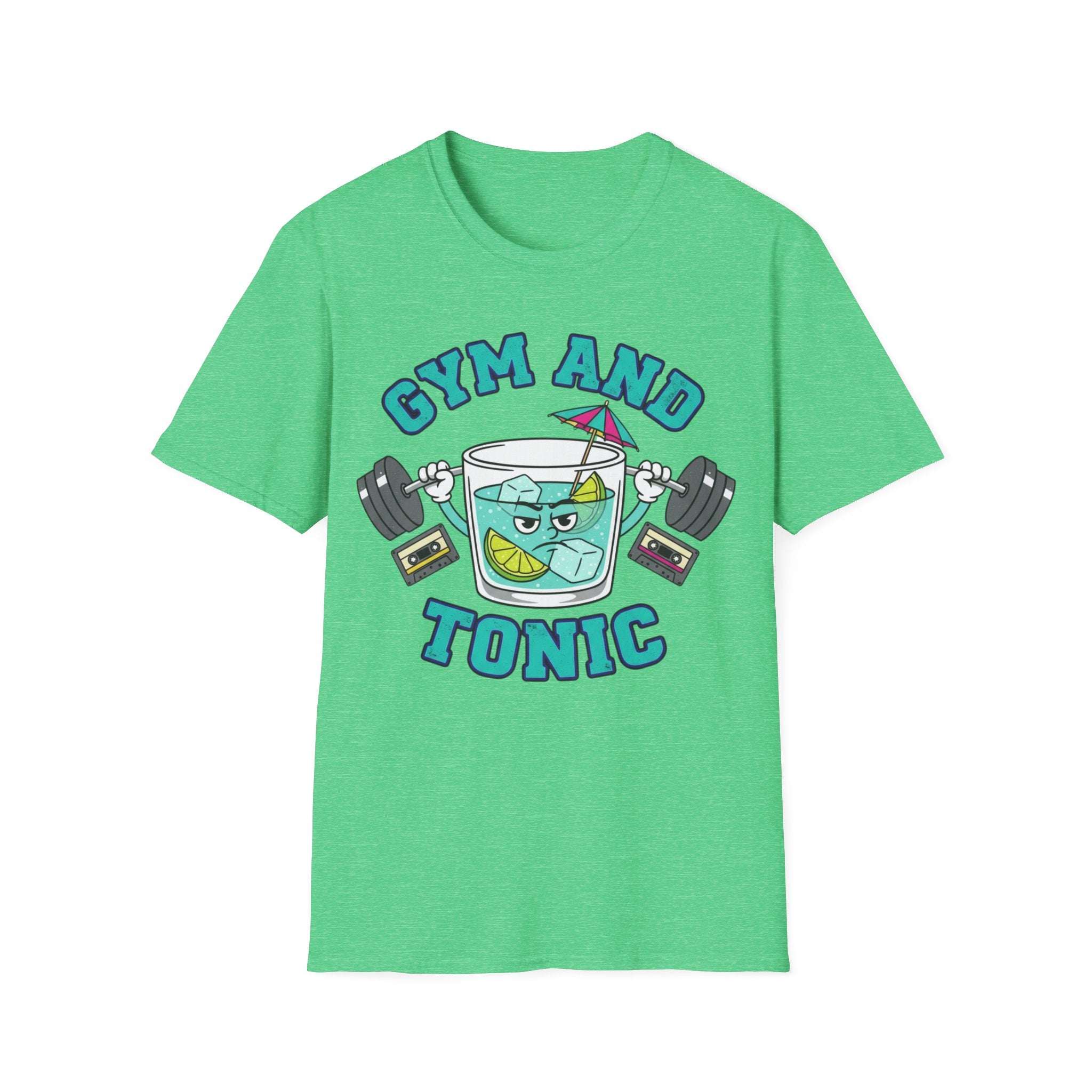 Gym and Tonic T-Shirt — Funny Fitness Cocktail Tee