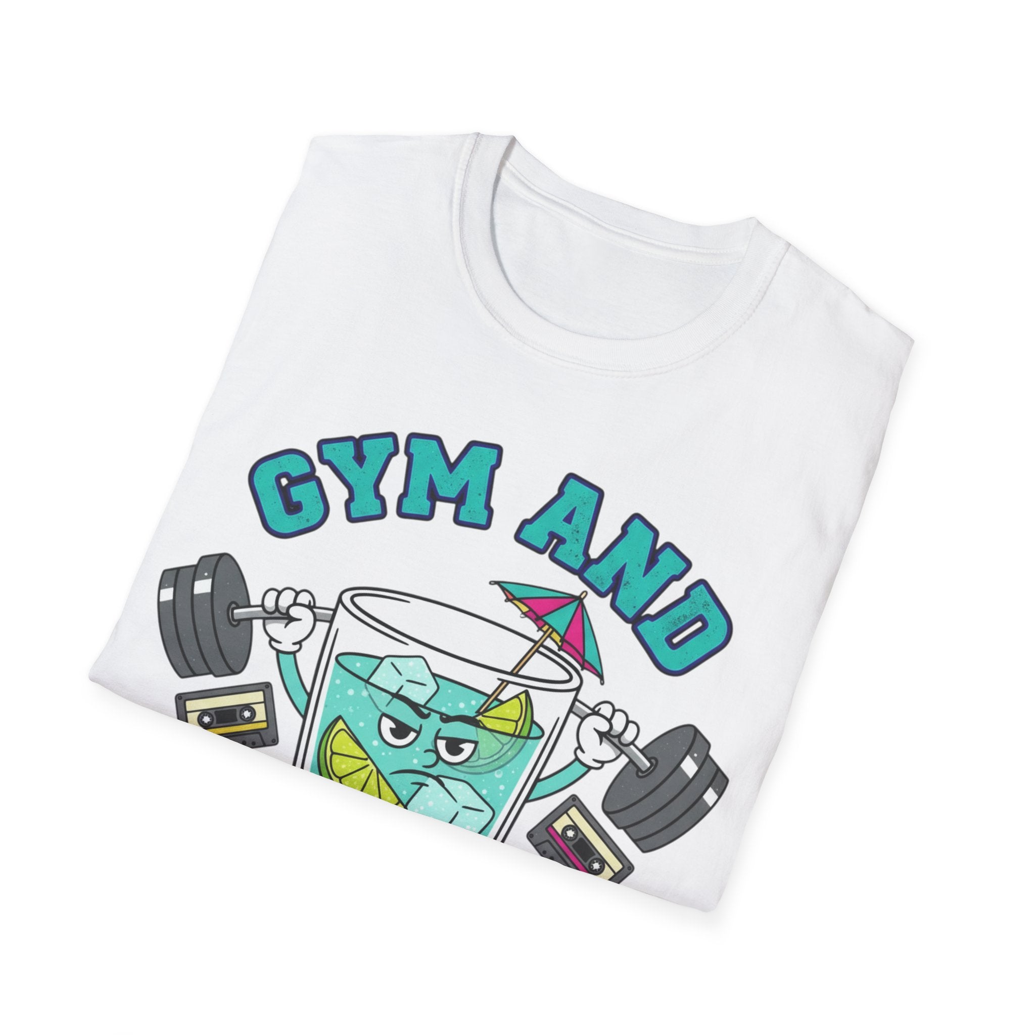 Gym and Tonic T-Shirt — Funny Fitness Cocktail Tee