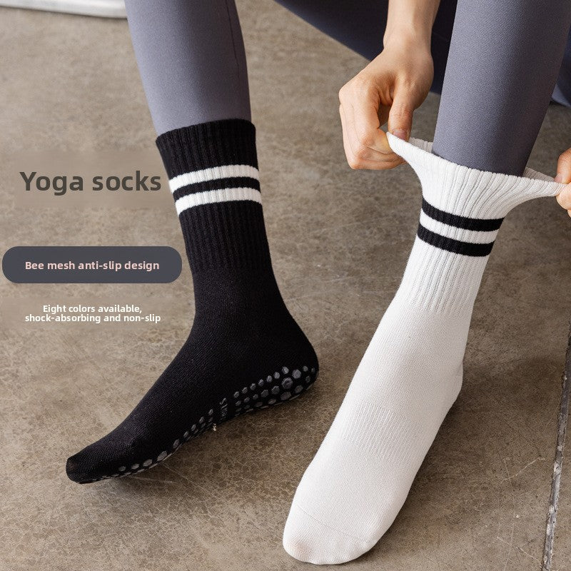 Yoga Socks Lotus Rain