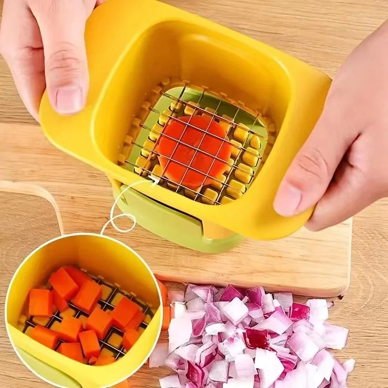 Vegetable Chopper Onion Chopper Handle Food Grate Food Chopper Kitchen Vegetable Slicer Dicer Cut Potato Shredder