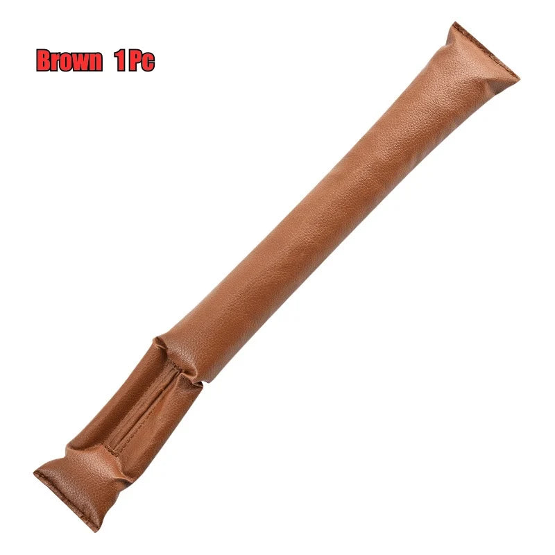 Car Seat Gap Filler Soft Car Shaped Pads Leather Leak Pads Filler Shims Universal Car Accessories Interior Storage Organizers