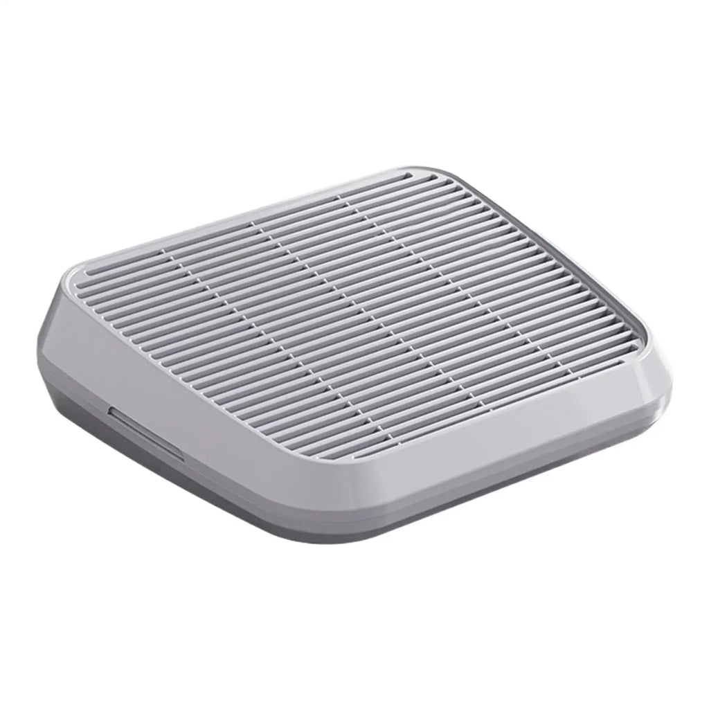 Cat Litter Tray With Sand Control Mechanism Double-layer Filtration Ramp Elevated Non-Slip Tray Anti Tracking Easy Cleaning