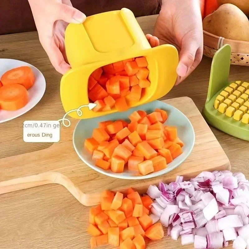 Vegetable Chopper Onion Chopper Handle Food Grate Food Chopper Kitchen Vegetable Slicer Dicer Cut Potato Shredder