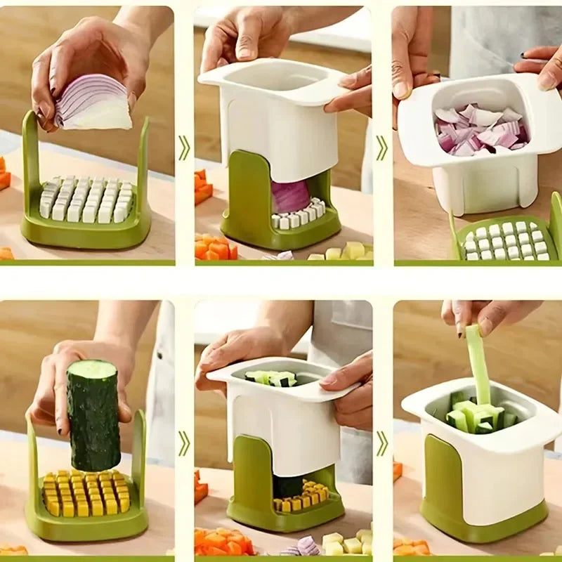 Vegetable Chopper Onion Chopper Handle Food Grate Food Chopper Kitchen Vegetable Slicer Dicer Cut Potato Shredder