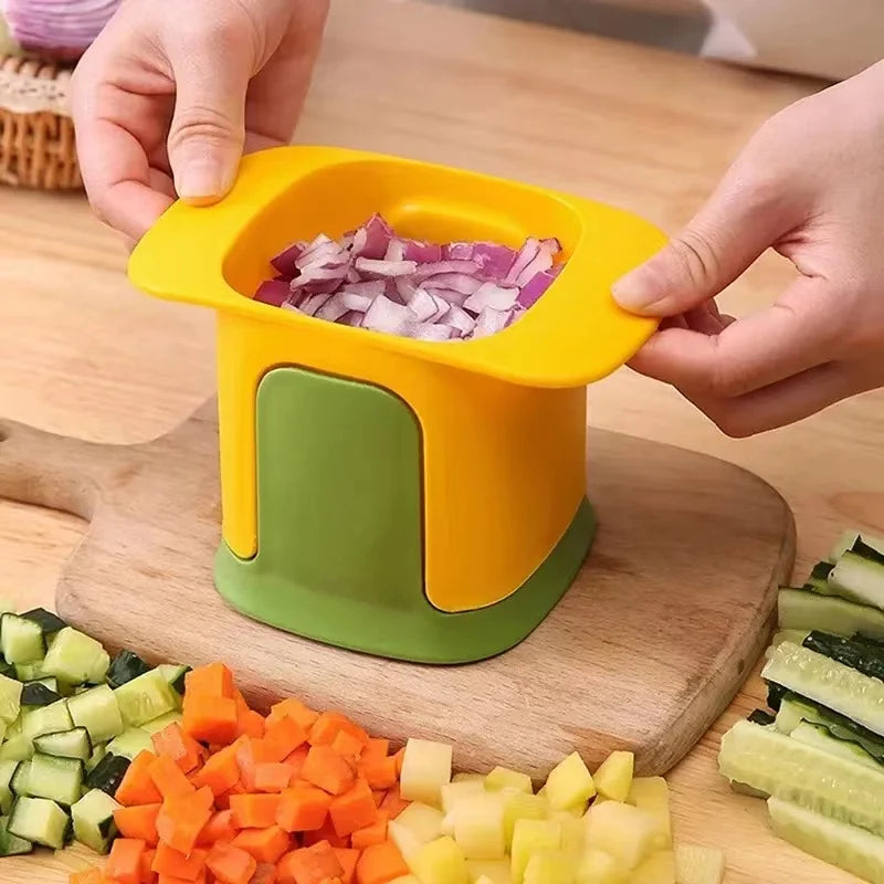 Vegetable Chopper Onion Chopper Handle Food Grate Food Chopper Kitchen Vegetable Slicer Dicer Cut Potato Shredder