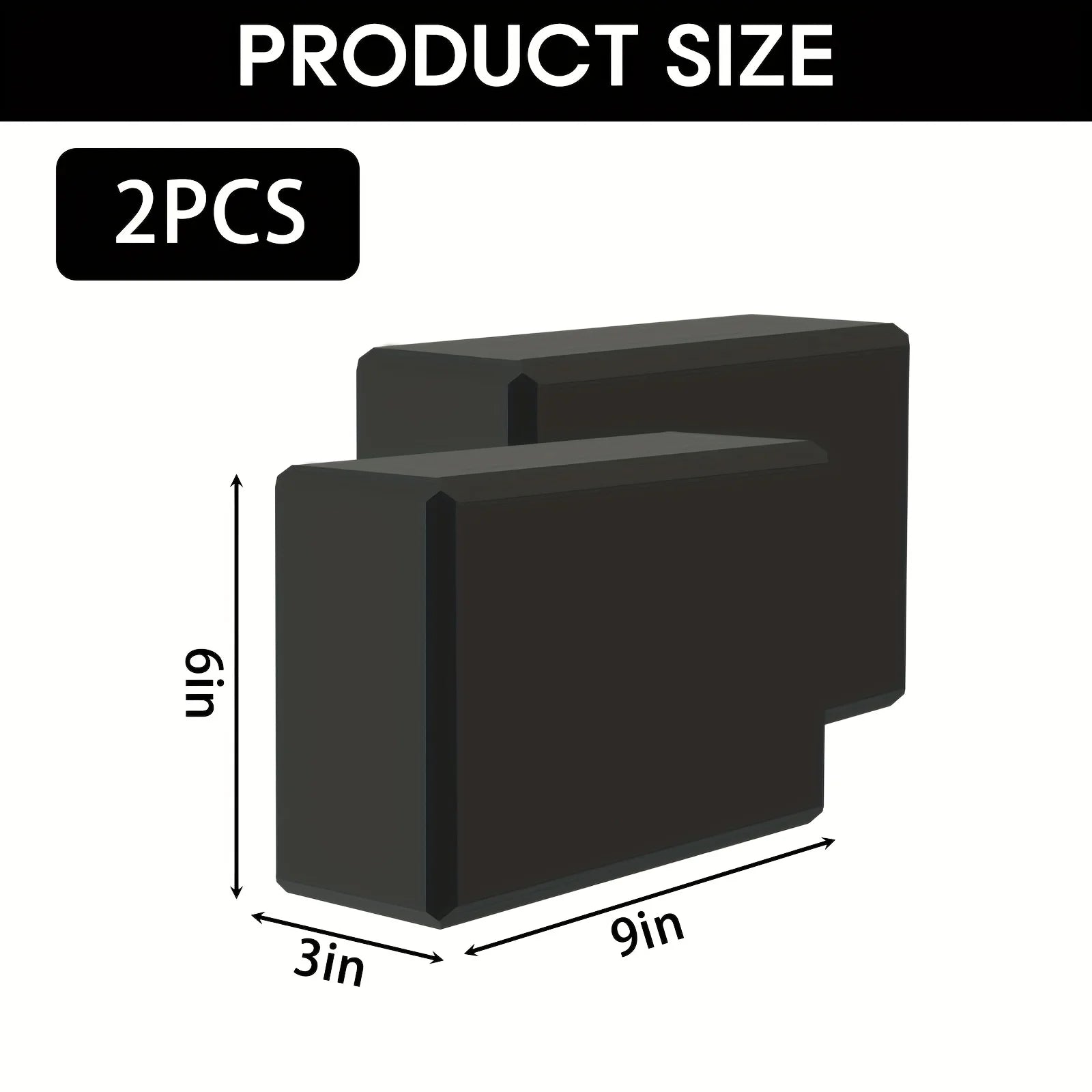 Set of 2 Yoga Blocks - Made from High-Density Foam, Lightweight, Supportive, And Odor-Free - Essential Yoga Gear for Women, Gym