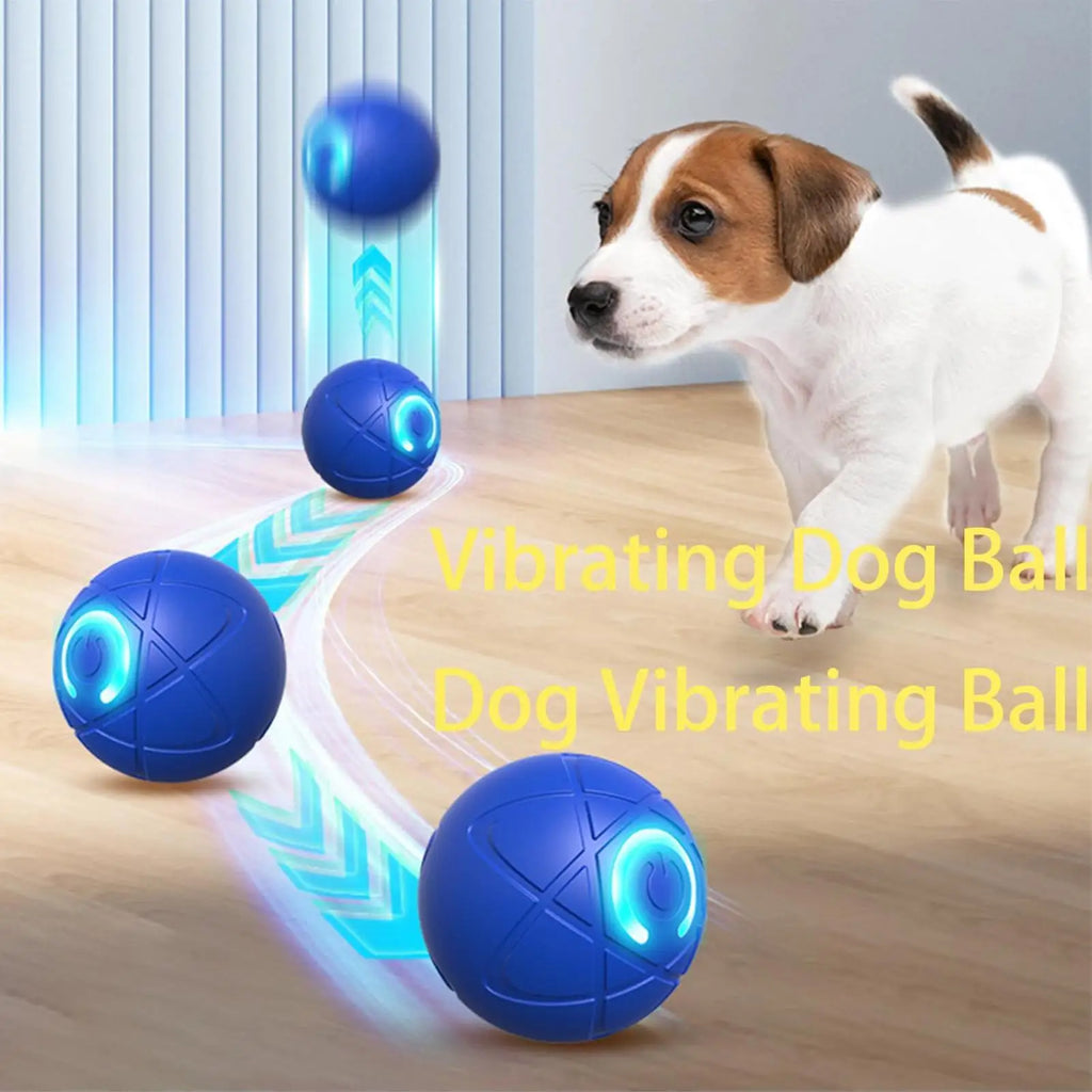 Smart Dog Toy Ball Electronic Interactive Pet Toy Moving Ball USB Automatic Moving Bouncing for Puppy Birthday Gift Cat Product