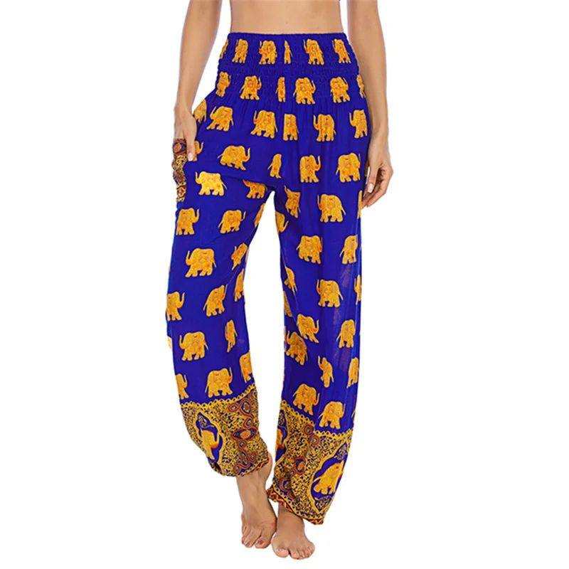 yoga pants Lotus Rain Vibrant bohemian patterns