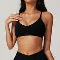 Eco-Friendly Quick-Dry Sports Bra for Yoga and Running. Lotus Rain