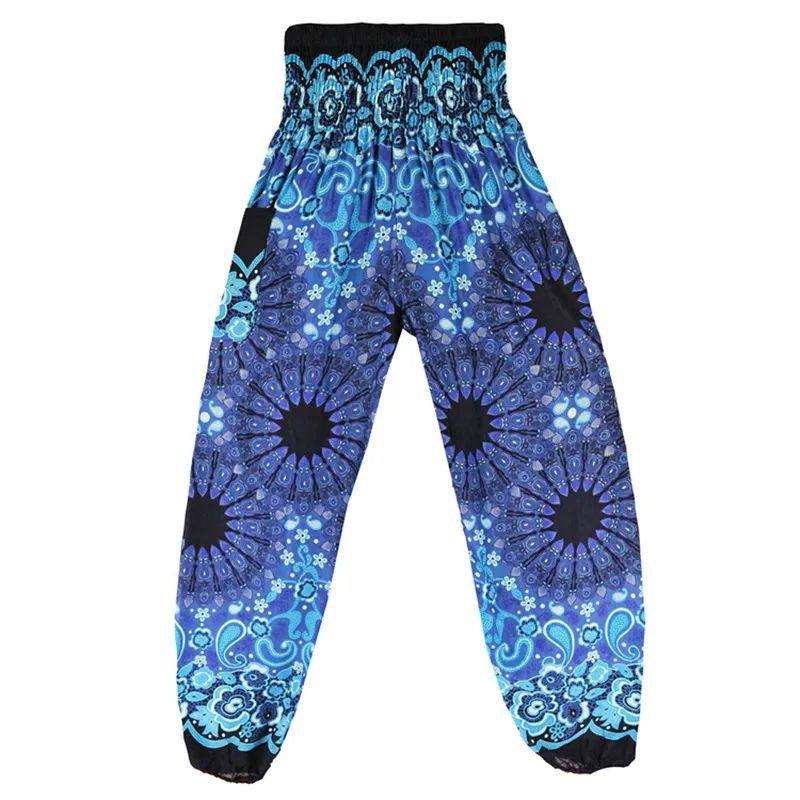 yoga pants Lotus Rain Vibrant bohemian patterns