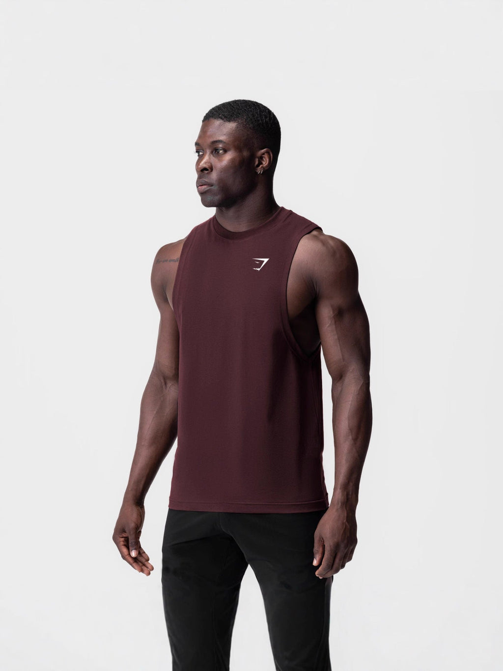 Mens Gym Fitness Sleeveless Vest Lotus Rain