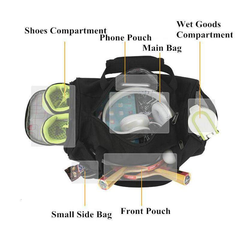Gym Sports Bag Lotus Rain