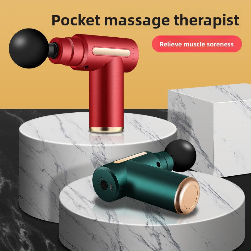 Portable Electric Muscle Massage Gun Lotus Rain