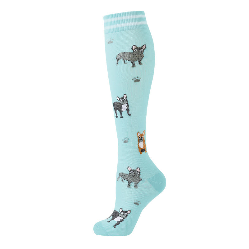 Sports Compression Socks for Running and Calves Lotus Rain