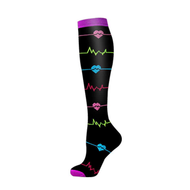 Sports Compression Socks for Running and Calves Lotus Rain
