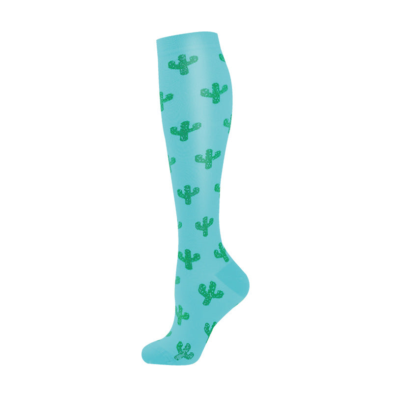 Sports Compression Socks for Running and Calves Lotus Rain