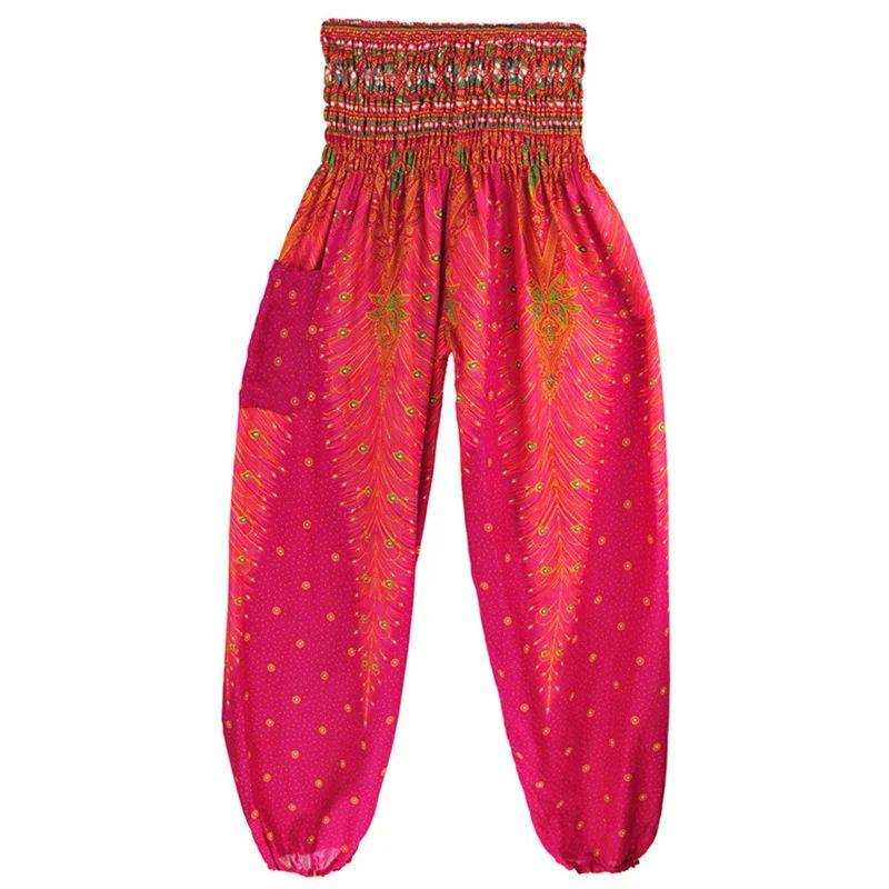 yoga pants Lotus Rain Vibrant bohemian patterns