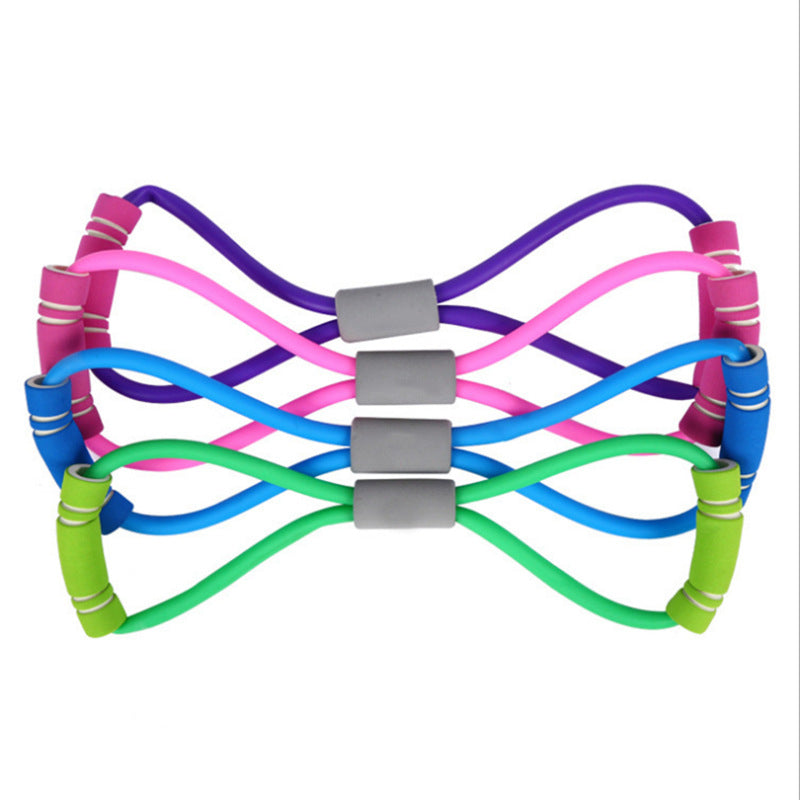 8-Shaped Fitness Tensioner for Arm and Shoulder Workout Lotus Rain
