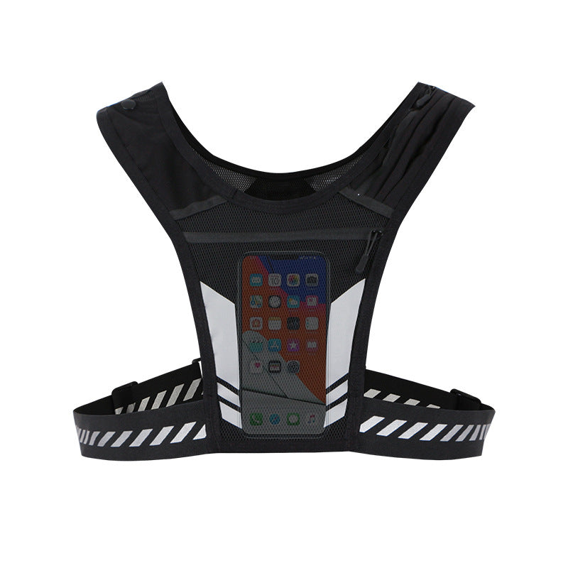Reflective Sports Running Vest Lotus Rain