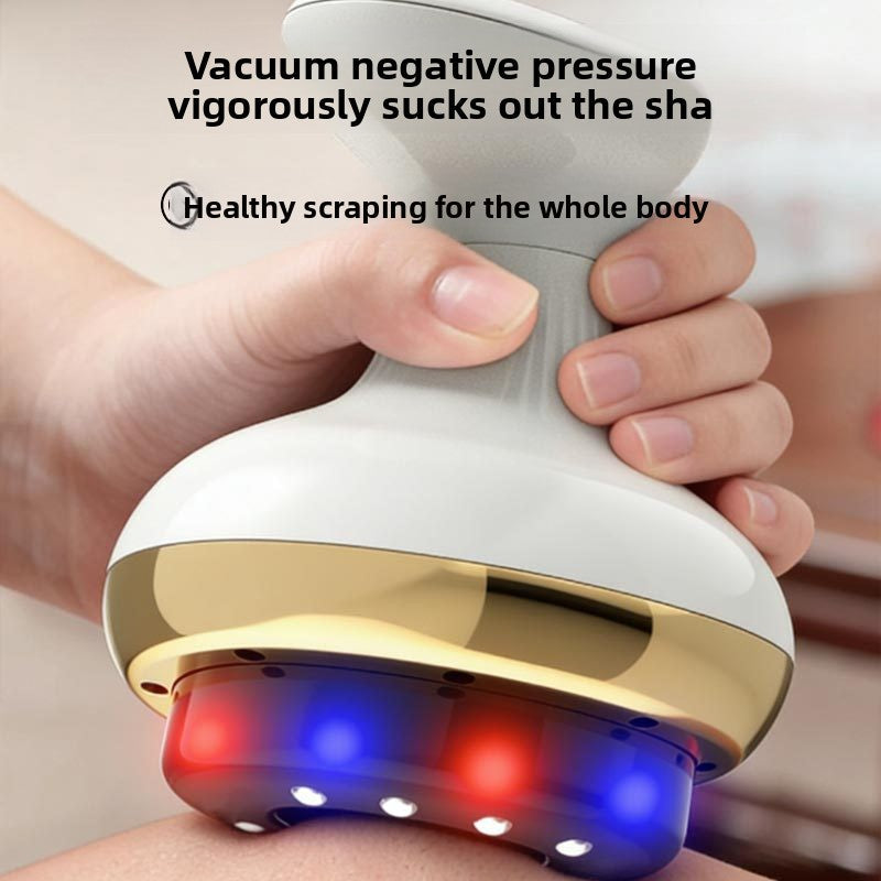 Electric Scraping Massage Device with Temperature Control Lotus Rain